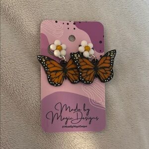 Butterfly Earrings-BRAND NEW